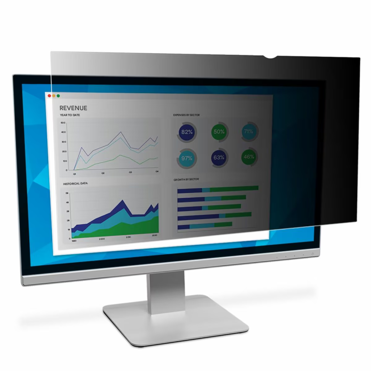 3M PF270W9B Privacy Filter for Monitor 27" (16:9) - Standard